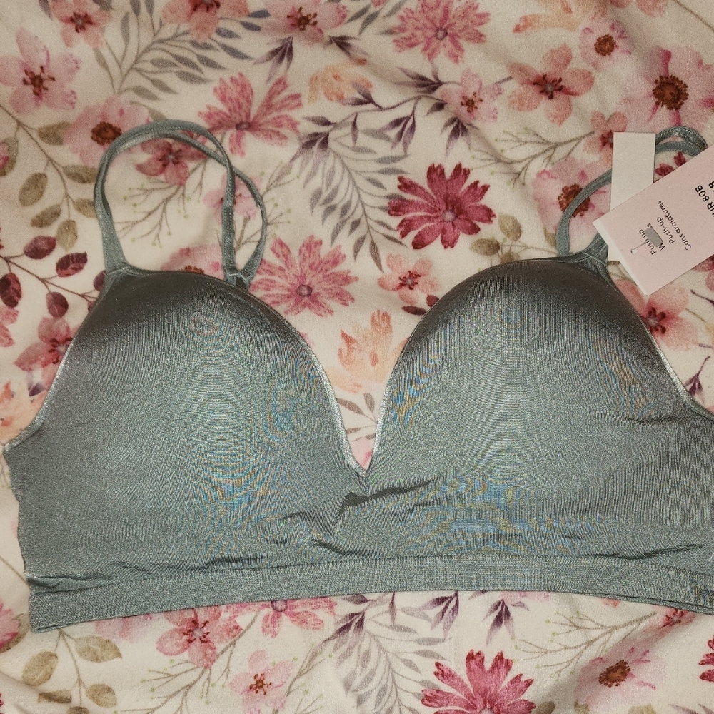 Women's Green Bralette